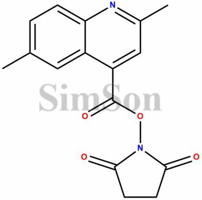 2,6-Dimethyl-4-quinolinecarboxylic acid N-hydroxysuccinimide ester