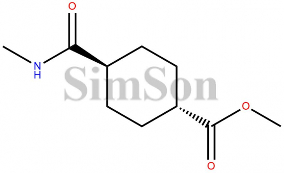 Trans-methyl 4-(methylcarbamoyl)cyclohexanecarboxylate