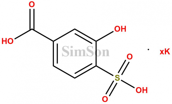 3-Hydroxy-4-sulfobenzoic Acid Potassium Salt