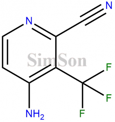 4-amino-3-(trifluoromethyl)picolinonitrile