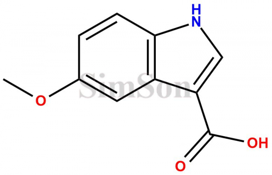5-methoxy 1H indole-3-carboxylic acid