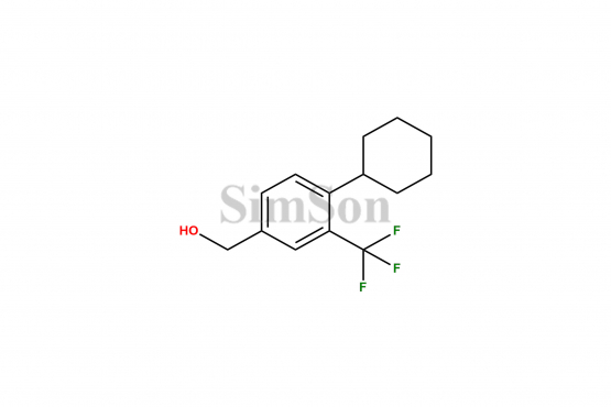 (4-cyclohexyl-3-(trifluoromethyl)phenyl)methanol