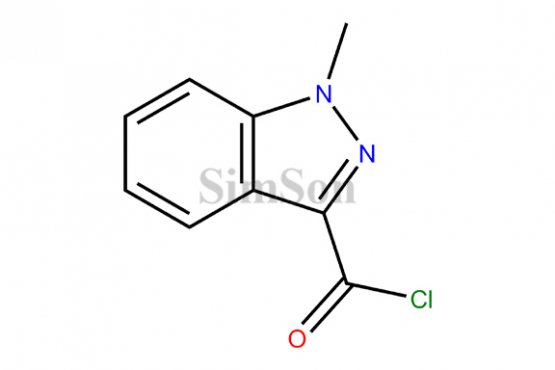 1-Methyl-1H-indazole-3-carbonyl Chloride