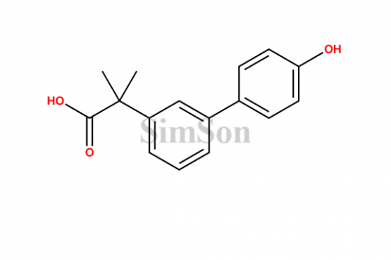2-[3-(4-hydroxyphenyl)phenyl]-2-methylpropanoic acid