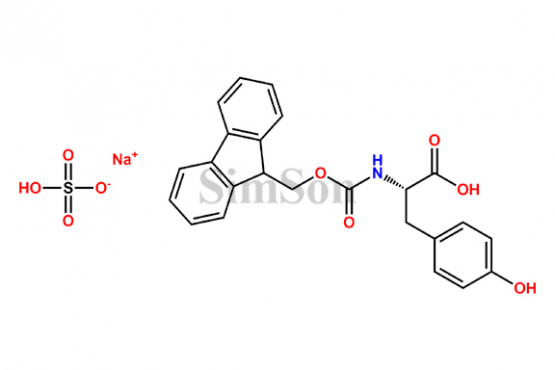 Fmoc-O-sulfo-L-tyrosine Sodium Salt