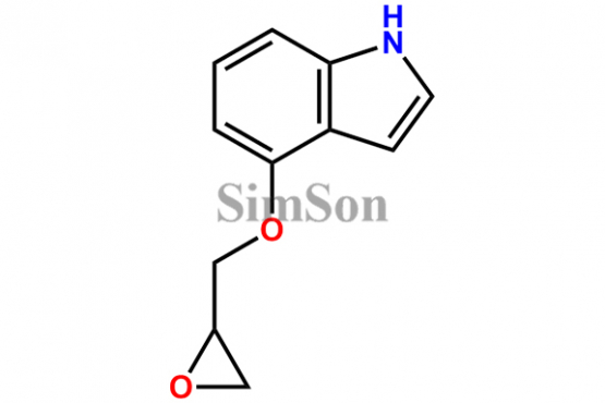 4-(oxiran-2-ylmethoxy)-1H-indole