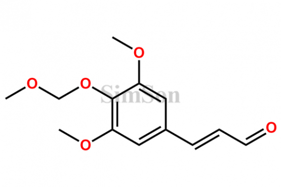 (E)-3-(3,5-dimethoxy-4-(methoxymethoxy)phenyl)acrylaldehyde