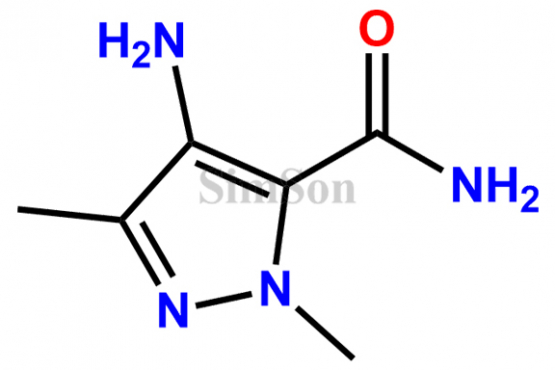 4-Amino-1-Methyl-3-methyl pyrazole-5-carboxamide