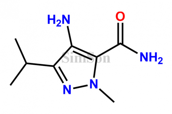 4-Amino-1-Methyl-3-Isopropyl pyrazole-5-carboxamide