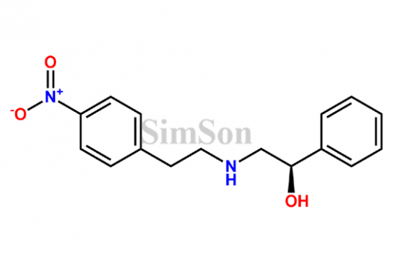 (1R)-2-[[2-(4-nitrophenyl)ethyl]amino]-1-phenylethan-1-ol