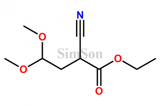 Ethyl 2-cyano-4,4-dimethoxybutanoate
