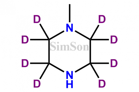 1-Methylpiperazine-d8
