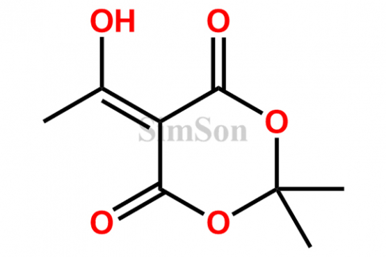 5-(1-Hydroxyethylidene)-2,2-dimethyl-1,3-dioxane-4,6-dione