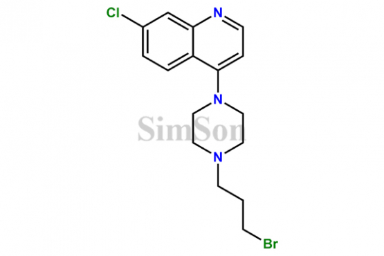 4-(4-(3-bromopropyl)piperazin-1-yl)-chloroquinoline