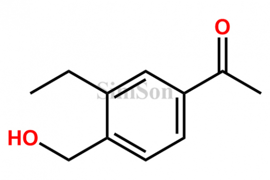 1-[3-ethyl-4-(hydroxymethyl)phenyl]ethan-1-one