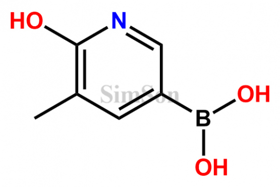 (6-hydroxy-5-methylpyridin-3-yl)boronic acid