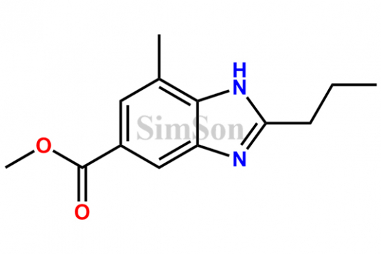 Methyl 7-methyl-2-propyl-1H-benzo[d]imidazole-5-carboxylate