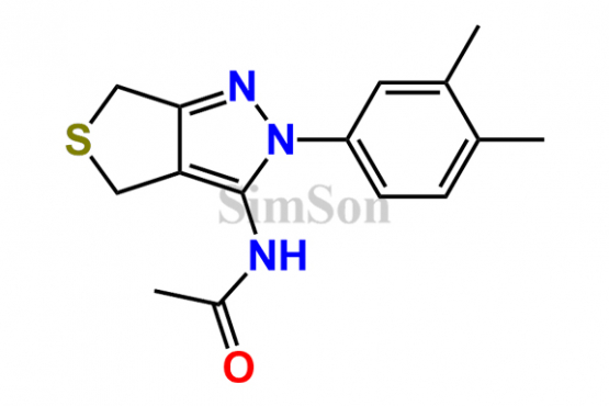 N-[2-(3,4-dimethylphenyl)-4,6-dihydrothieno[3,4-c]pyrazol-3-yl]acetamide