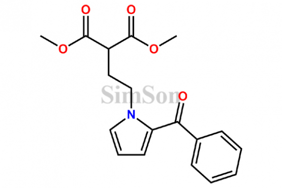 Dimethyl 2-(2-(2-benzoyl-1H-pyrrol-1-yl)ethyl)malonate