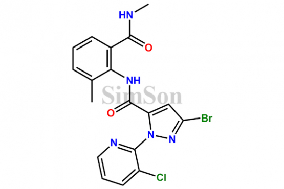 3-Bromo-1-(3-chloro-2-pyridinyl)-N-[2-methyl-6-[(methylamino)carbonyl]phenyl]-1H-pyrazole-5-carboxamide