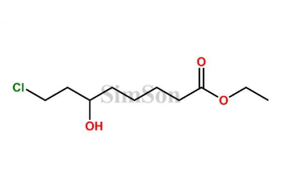 6-Hydroxy-8-chlorooctanoic acid ethyl ester