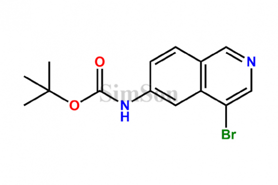 Tert-butyl (4-bromoisoquinolin-6-yl)carbamate