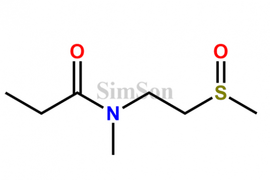 N-Methyl-N-2-(methylsulfinyl)ethylpropionic acid amide