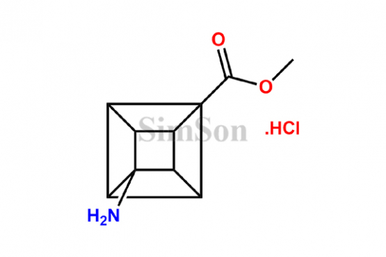 Pentacyclo[4.2.0.02,5.03,8.04,7]octane-1-carboxylic acid, 4-amino-, methyl ester, hydrochloride