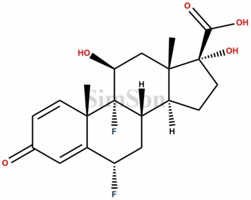 6alpha-9-Difluoroprednisolone-17-Carboxylate