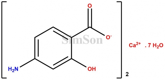 Calcium 4-aminosalicylate Heptahydrate