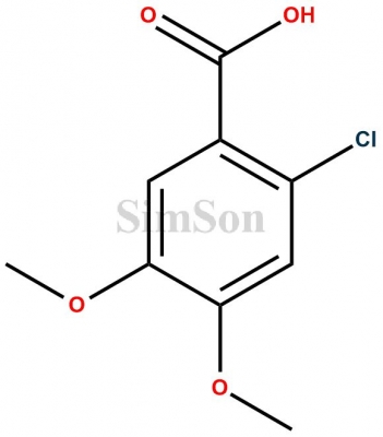 2-Chloro-4,5-dimethoxybenzoic Acid
