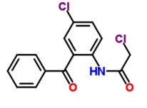 2-(chloroacetamido)-5-chlorobenzophenone