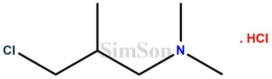 3-Dimethylamino-2-methylpropyl Chloride Hydrochloride