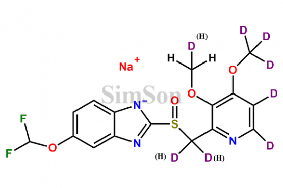Pantoprazole-D7 Sodium Salt
