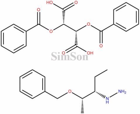((2S,3S)-2-(benzyloxy)pentan-3-yl)hydrazine (2S,3S)-2,3-bis(benzoyloxy)succinate