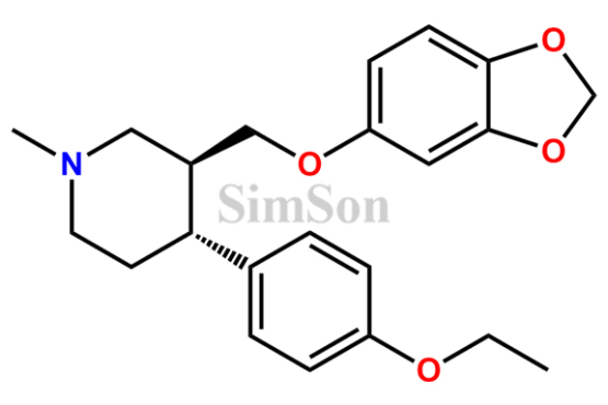 (3S,4R)-3-((benzo[d][1,3]dioxol-5-yloxy)methyl)-4-(4-ethoxyphenyl)-1-methylpiperidine