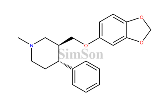 (3S,4R)-3-((benzo[d][1,3]dioxol-5-yloxy)methyl)-1-methyl-4-phenylpiperidine