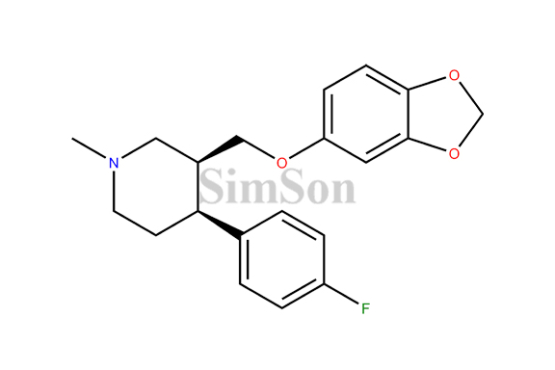 (3S,4S)-3-((benzo[d][1,3]dioxol-5-yloxy)methyl)-4-(4-fluorophenyl)-1-methylpiperidine