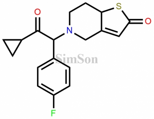 P-Fluoro Prasugrel Thiolactone
