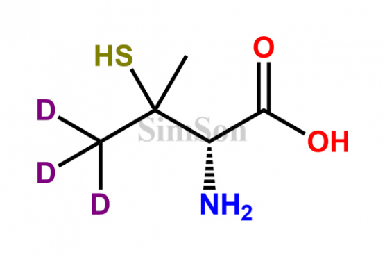 Penicillamine-D3 (Mixture of Isomers)