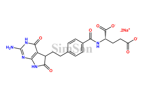 Sodium(2S)-2-(4-(2-(2-amino-4,6-dioxo-4,5,6,7-tetrahydro-3H-pyrrolo[2,3-d]pyrimidin-5-yl)ethyl)benzamido)Pentanedioate