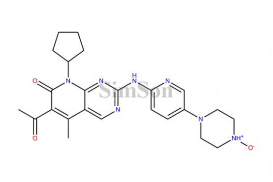 4-(6-((6-acetyl-8-cyclopentyl-5-methyl-7-oxo-7,8-dihydropyrido[2,3-d]pyrimidin-2-yl)amino)pyridin-3-yl)piperazine 1-oxide