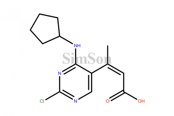(Z)-3-[2-CHLORO-4-(CYCLOPENTYLAMINO)PYRIMIDINE-5-YL]BUT-2-ENOIC ACID