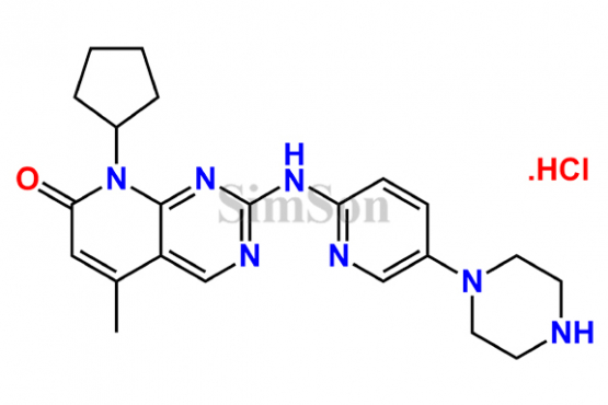 8-cyclopentyl-5-methyl-2-((5-(piperazin-1-yl)pyridin-2-yl)amino)pyrido[2,3-d]pyrimidin-7(8H)-one hydrochloride