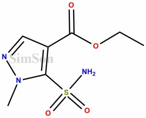 5-aminosulfonyl-1-methyl pyrazole-4-carboxylic-acid ethyl ester