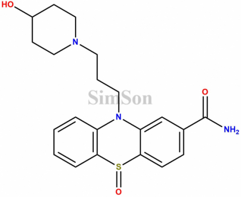 10-(3-(4-hydroxypiperidin-1-yl)propyl)-10H-phenothiazine-2-carboxamide 5-oxide