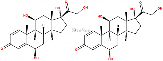 Prednisolone EP Impurity D-Mixture of 6alpha and 6beta