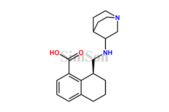 (8S)-8-((quinuclidin-3-ylamino)methyl)-5,6,7,8-tetrahydronaphthalene-1-carboxylic acid