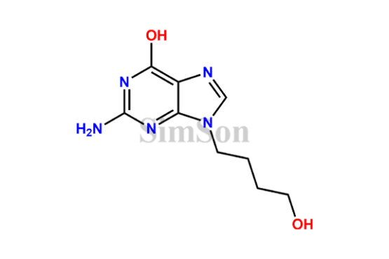 2-Amino-9-(4-hydroxybutyl)-9H-purin-6-ol