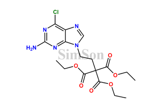 Diethyl2-[2-(2-amino-6-chloropurin-9-yl)ethyl]-2-carbethoxymalonate